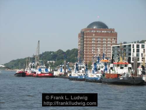 Auf der Elbe, Hamburg